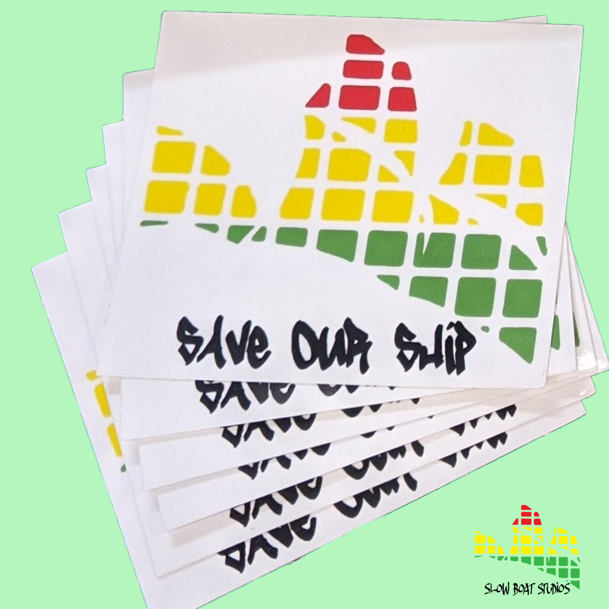 S.O.S. Sticker